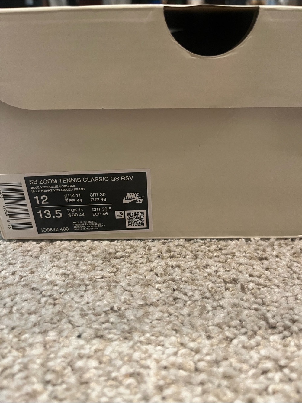 Nike SB Zoom Tennis Classic QS RSV Rassvet collaboration